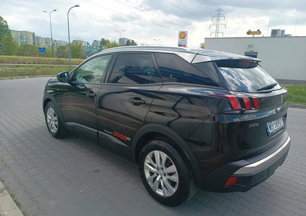 Peugeot 3008 cena 78500 przebieg: 150000, rok produkcji 2019 z Warszawa małe 154